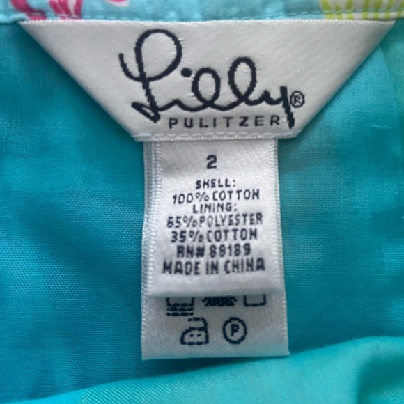 Lilly Pulitzer Hot Air Balloon Skirt 2 - Picture 9 of 10